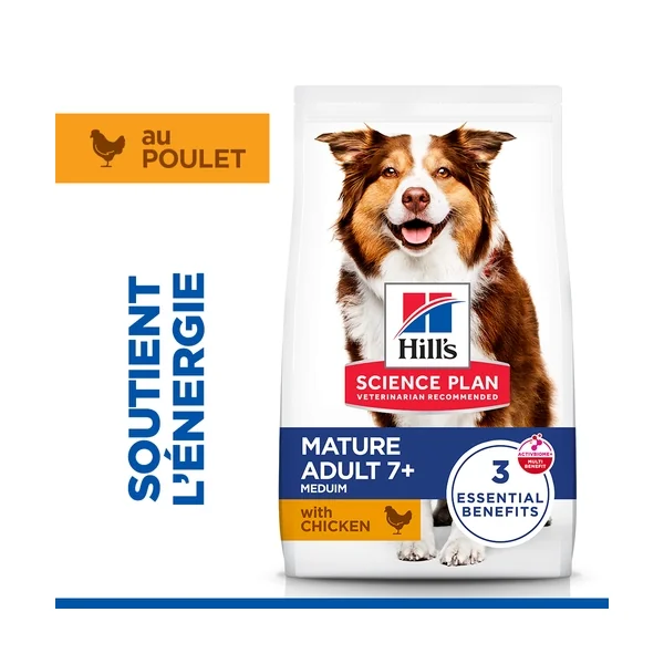 Hill's Science Plan - Medium - Mature Adult 7+ - Poulet