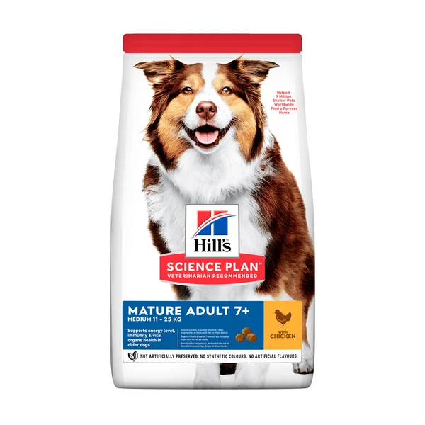 Hill's Science Plan - Medium - Mature Adult 7+ - Poulet