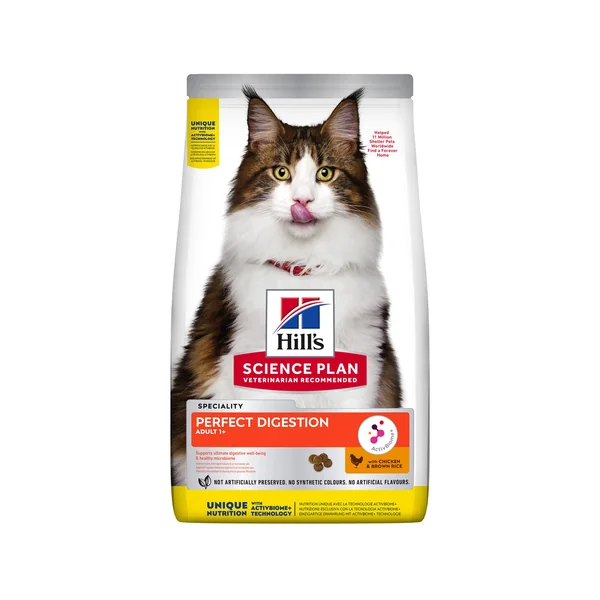 Hill's Science Plan Perfect Digestion - Adult 1+ - Poulet et Riz brun