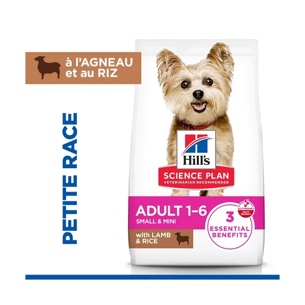 Hill's Science Plan Small & Mini - Adult - Agneau et Riz