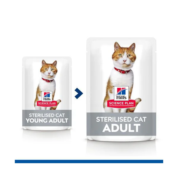 Hill's Science Plan Sterilised Adult - Sachet - Multipack