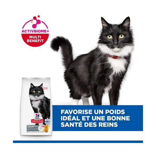 Hill's Science Plan Sterilised Cat - Mature Adult 7+ - Poulet