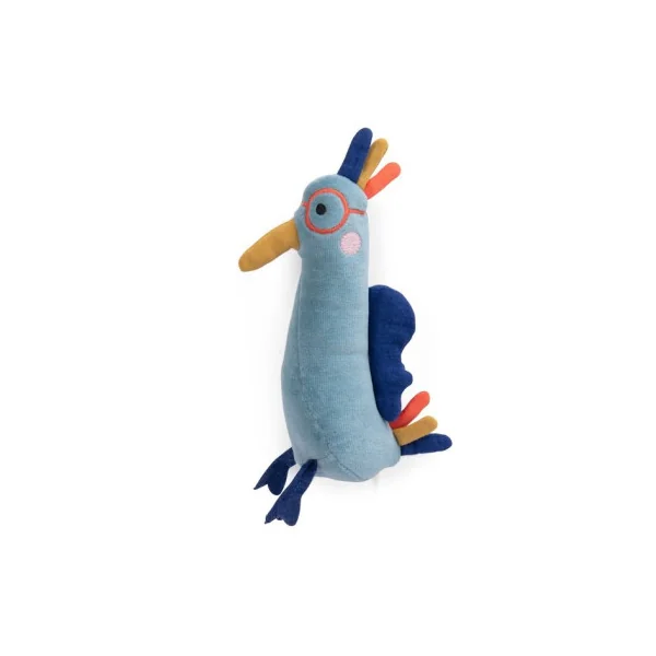 Hochet oiseau bleu Les toupitis - Moulin Roty