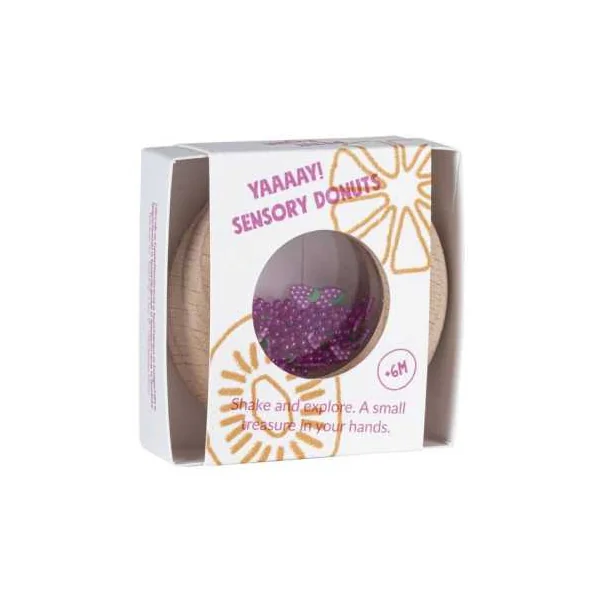 Hochet sensoriel raisin - Petit Boum
