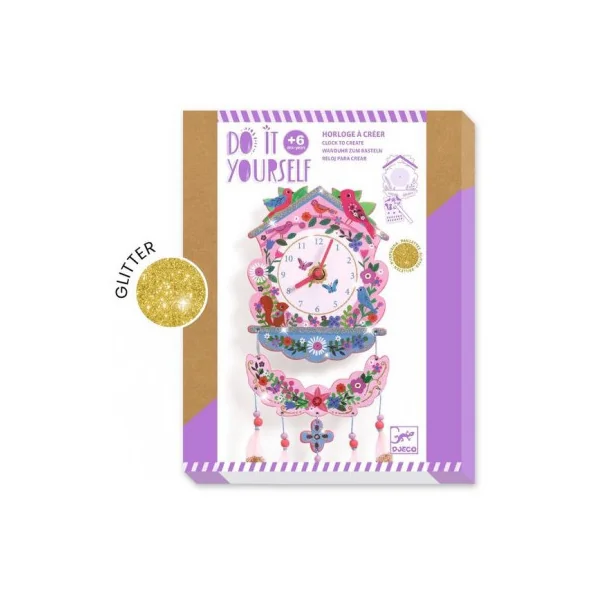 Horloge à créer Coucou - Do it Yourself - Djeco