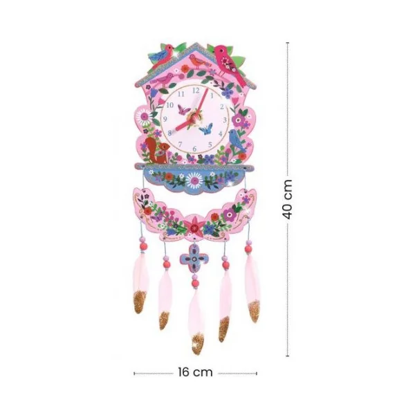 Horloge à créer Coucou - Do it Yourself - Djeco