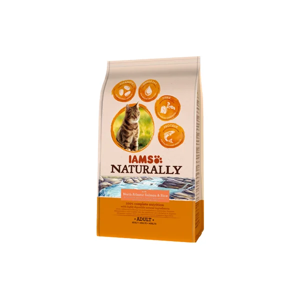 IAMS Naturally - Chat - Saumon & Riz