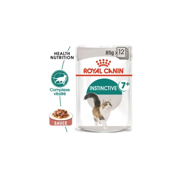 INSTINCTIVE SAUCE + 7 ANS ROYAL CANIN X 12