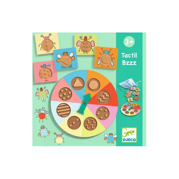 Jeu d’association Tactil Bzzz - Djeco