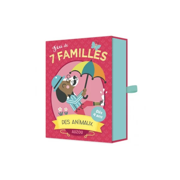 Jeu de 7 familles des animaux - Auzou