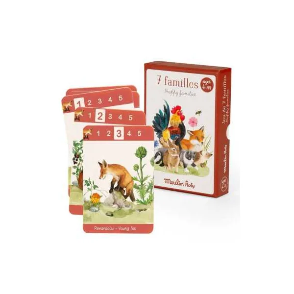 Jeu de 7 familles Le Jardin - Moulin Roty