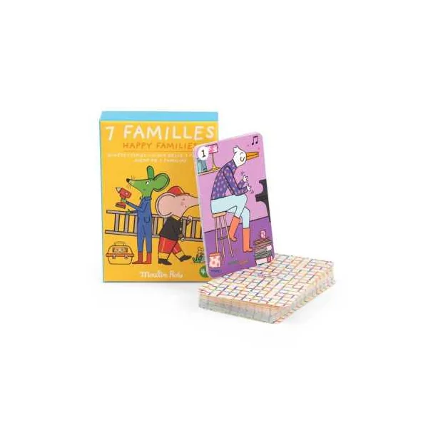 Jeu de 7 familles Les Loufoques - Moulin Roty