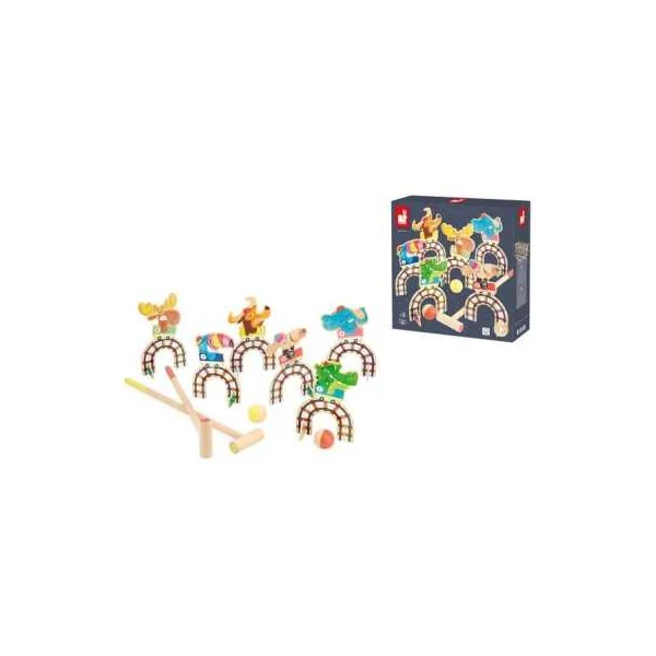 Jeu de croquet Grand huit Applepop - Janod