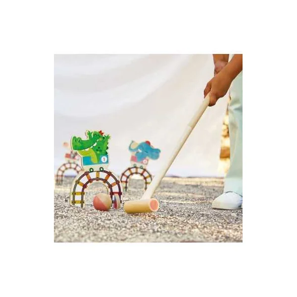 Jeu de croquet Grand huit Applepop - Janod