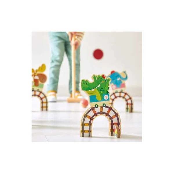 Jeu de croquet Grand huit Applepop - Janod