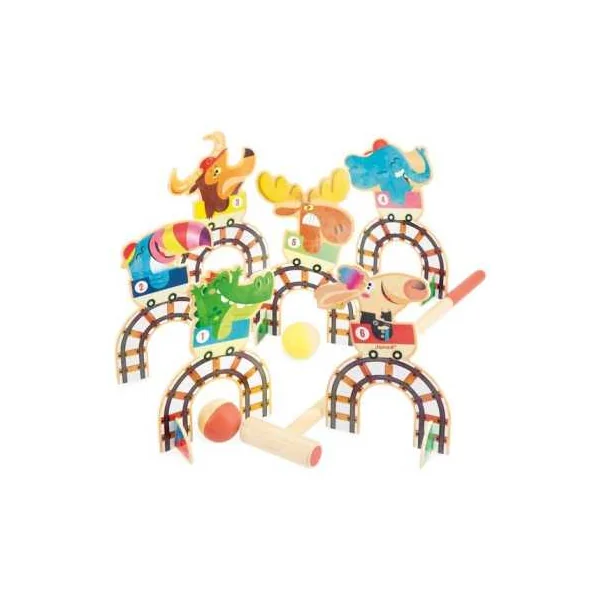 Jeu de croquet Grand huit Applepop - Janod
