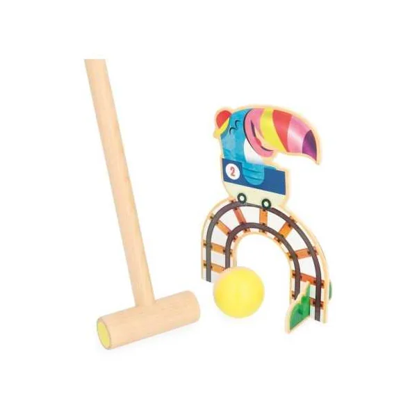 Jeu de croquet Grand huit Applepop - Janod