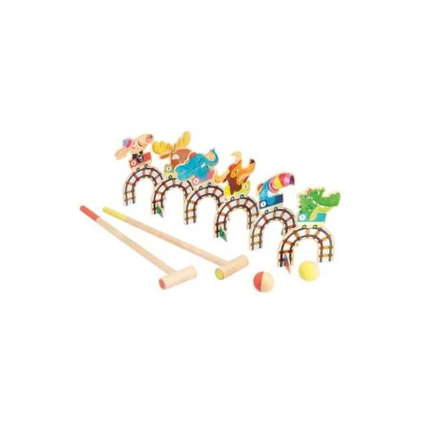 Jeu de croquet Grand huit Applepop - Janod