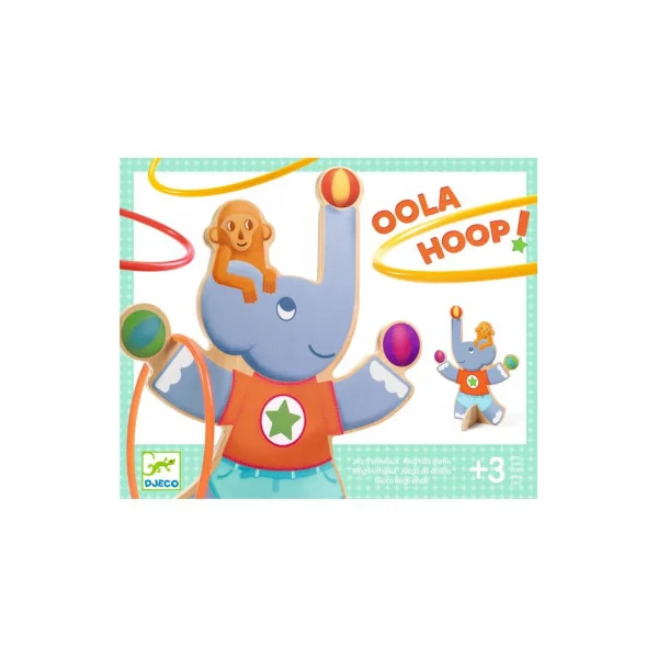 Jeu de lancer d'anneaux Oola Hoop - Djeco