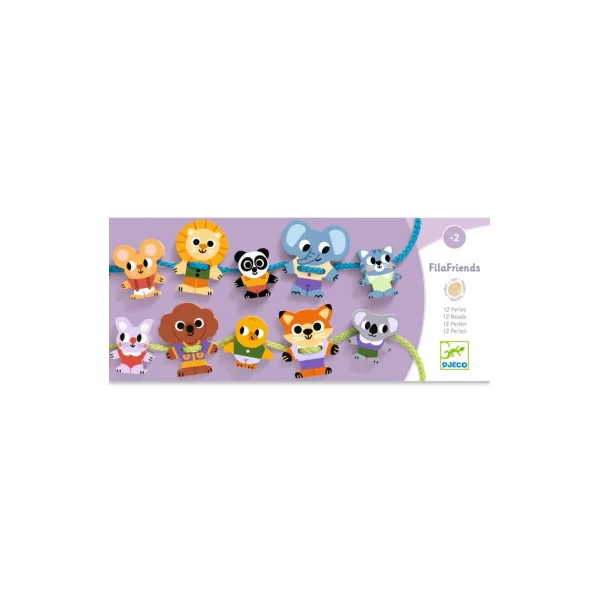 Jeu de laçage FilaFriends - Djeco