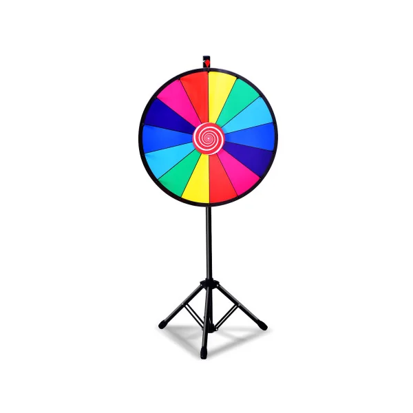 Jeu de Roue de la fortune 24 pouces personnalisable