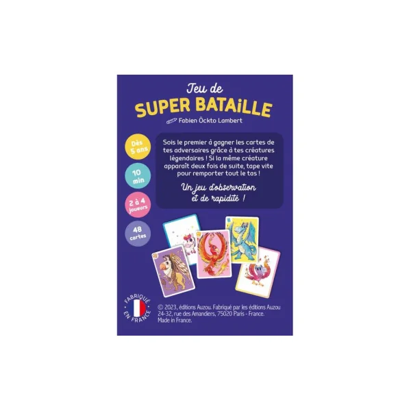 Jeu de super bataille - Auzou