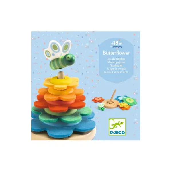 Jeu d'empilage Butterflower - Djeco