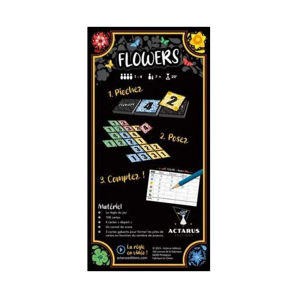 Jeu Flowers
