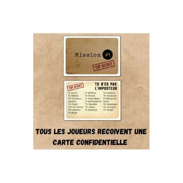 Jeu L'Imposteur