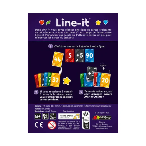 Jeu Line-it - Gigamic