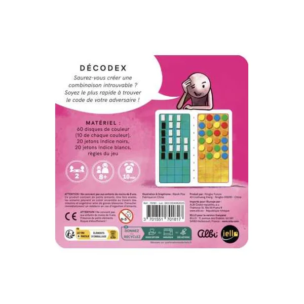 Jeu magnétique Décodex - Iello