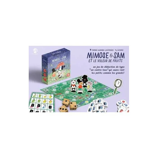 Jeu Mimose & Sam et le voleur de fruits