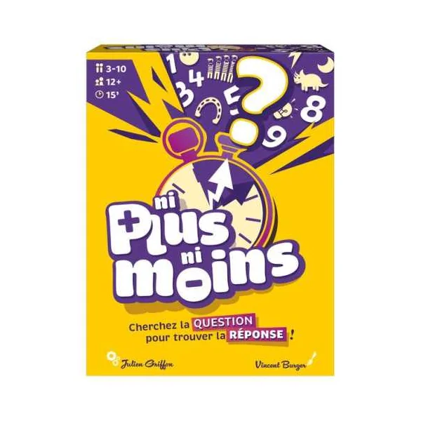 Jeu Ni Plus Ni Moins