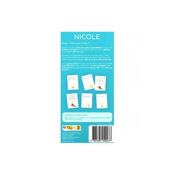 Jeu Nicole