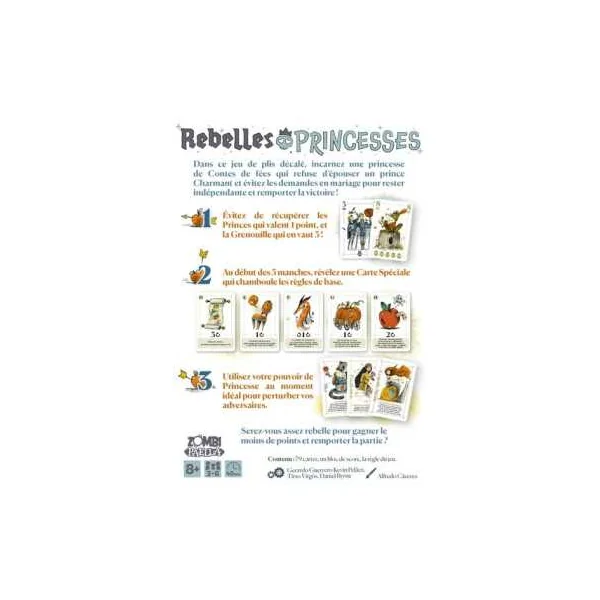 Jeu Rebelles Princesses - Gigamic