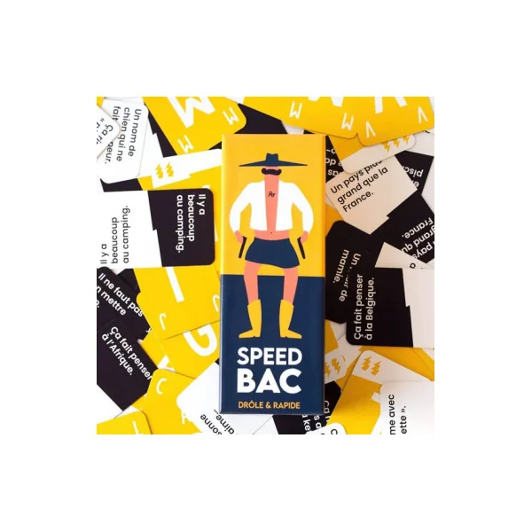 Jeu Speedbac jaune
