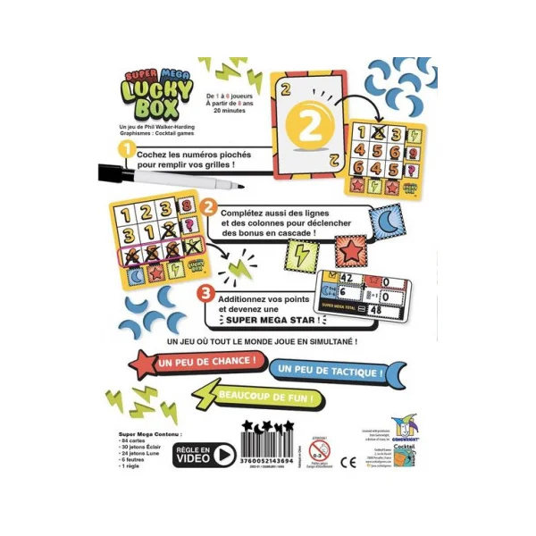 Jeu Super Méga Lucky Box