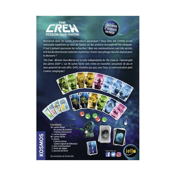 Jeu The crew Mission Sous-Marine - iello