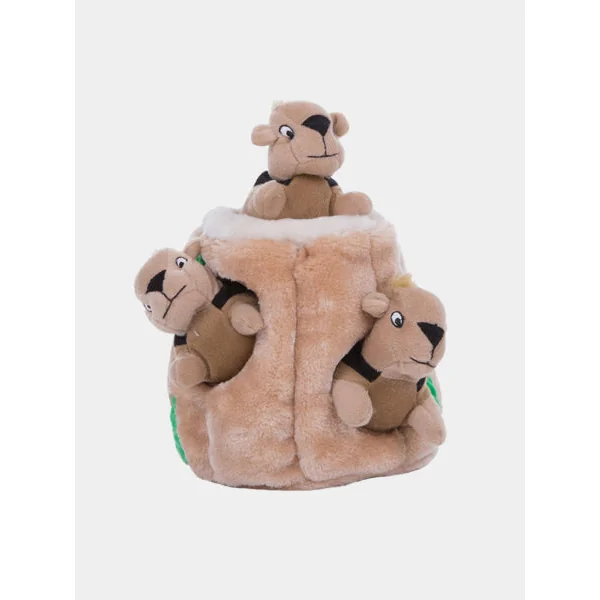 Jouet d'occupation pour chien original - Hide-a-squirrel - Outward Hound