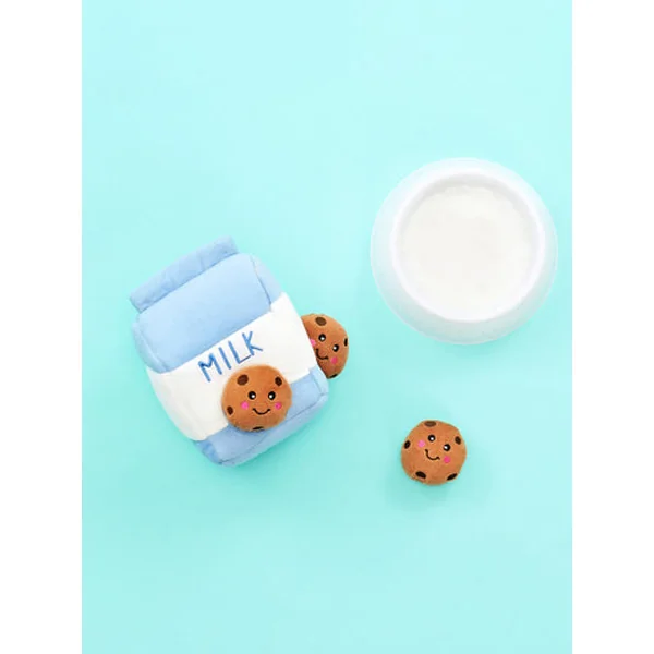 Jouet d'occupation pour chien original - Milk et Cookies - ZippyPaws