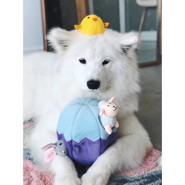 Jouet d'occupation pour chien original - Oeuf de Paques 🐣 - ZippyPaws