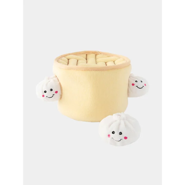 Jouet d'occupation pour chien original - Soupe de Dumplings 🥟 - ZippyPaws