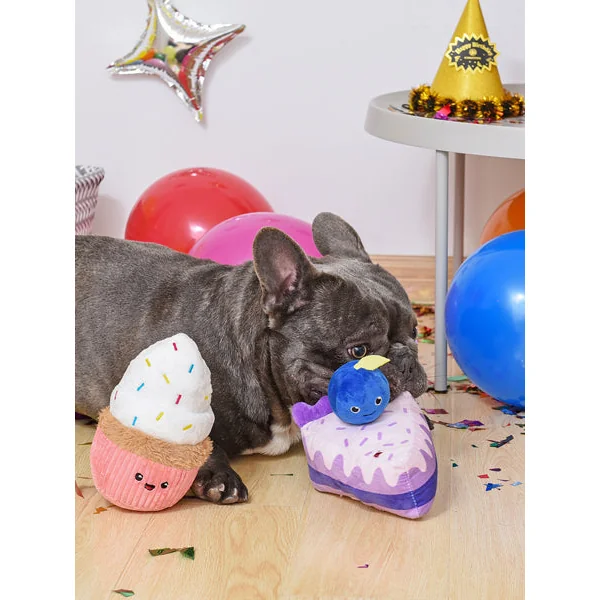 Jouet en peluche pour chien - CupCake - HugSmart
