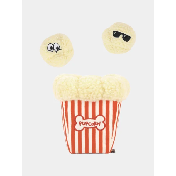 Jouet en peluche pour chien - Hollywoof Cinema - Poppin’ Pupcorn - Pet PLAY