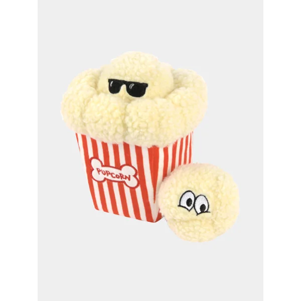 Jouet en peluche pour chien - Hollywoof Cinema - Poppin’ Pupcorn - Pet PLAY