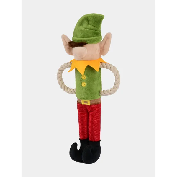 Jouet en peluche pour chien - Merry Woofmas - Lutin de Noel - Pet PLAY