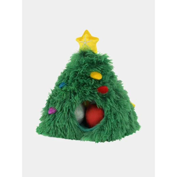 Jouet interactif en peluche pour chien - Merry Woofmas - Sapin de Noel - Pet PLAY