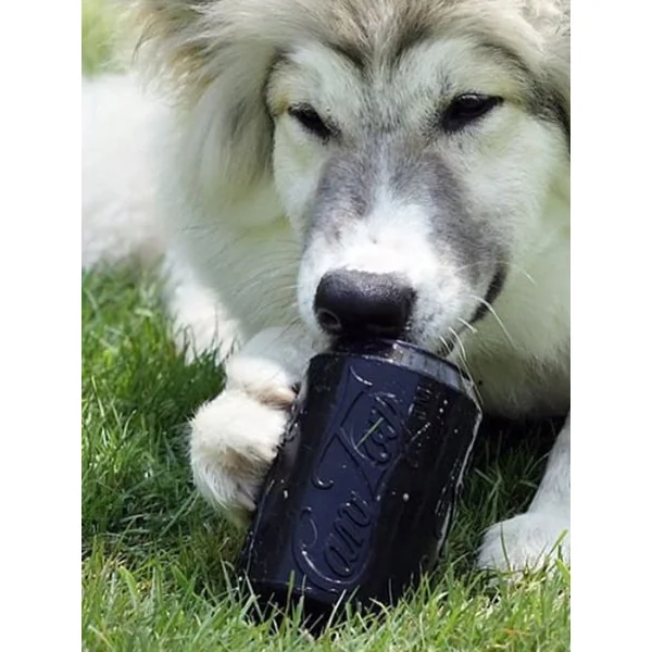 Jouet occupation pour chien - Canette Noire - SodaPup