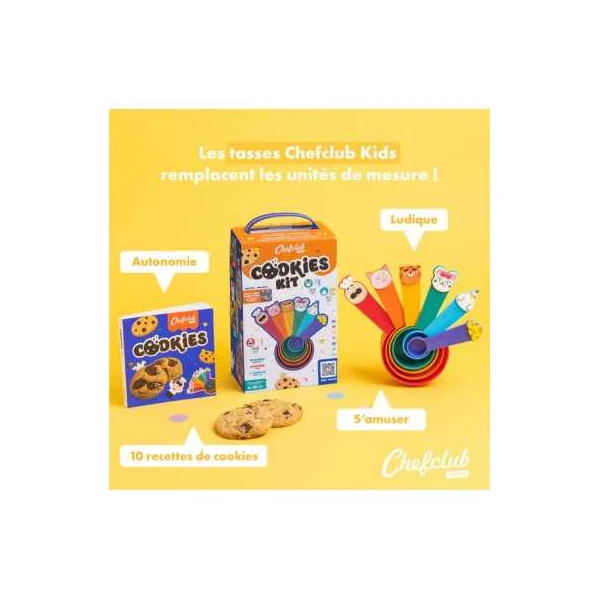 Kit Cookies avec tasses - Chefclub Kids