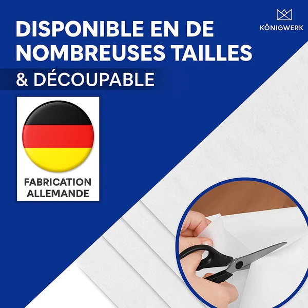 KÖNIGWERK Tapis Antislip – Couche antidérapante pour coussin